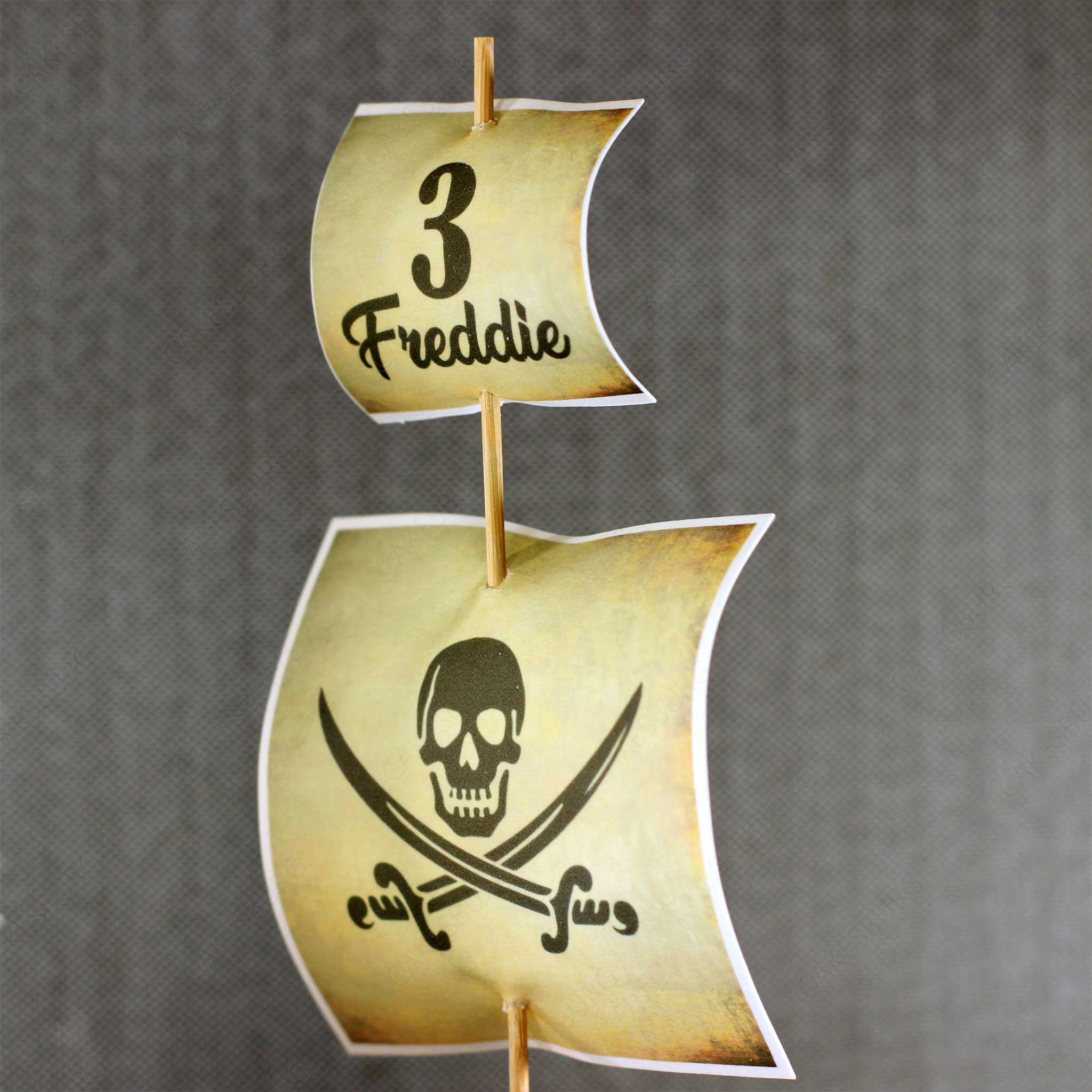 Pirate Ship Cake