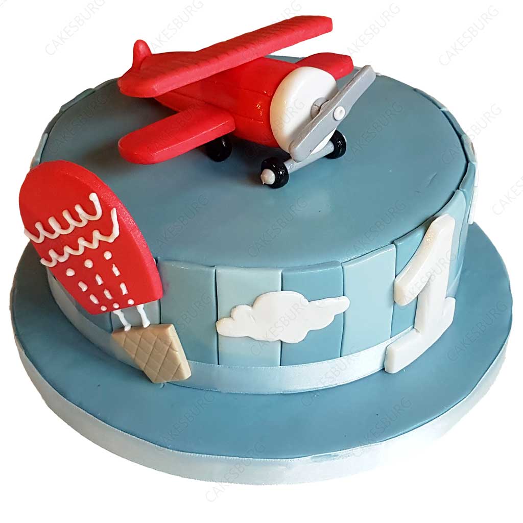 Plane On The Cloud Cake #2