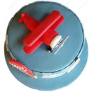 Plane On The Cloud Cake