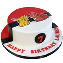 Pokemon Pikachu & Vulpix Cake