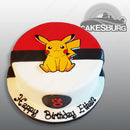 Pokemon Pikachu Cake