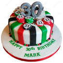 Poker Cake