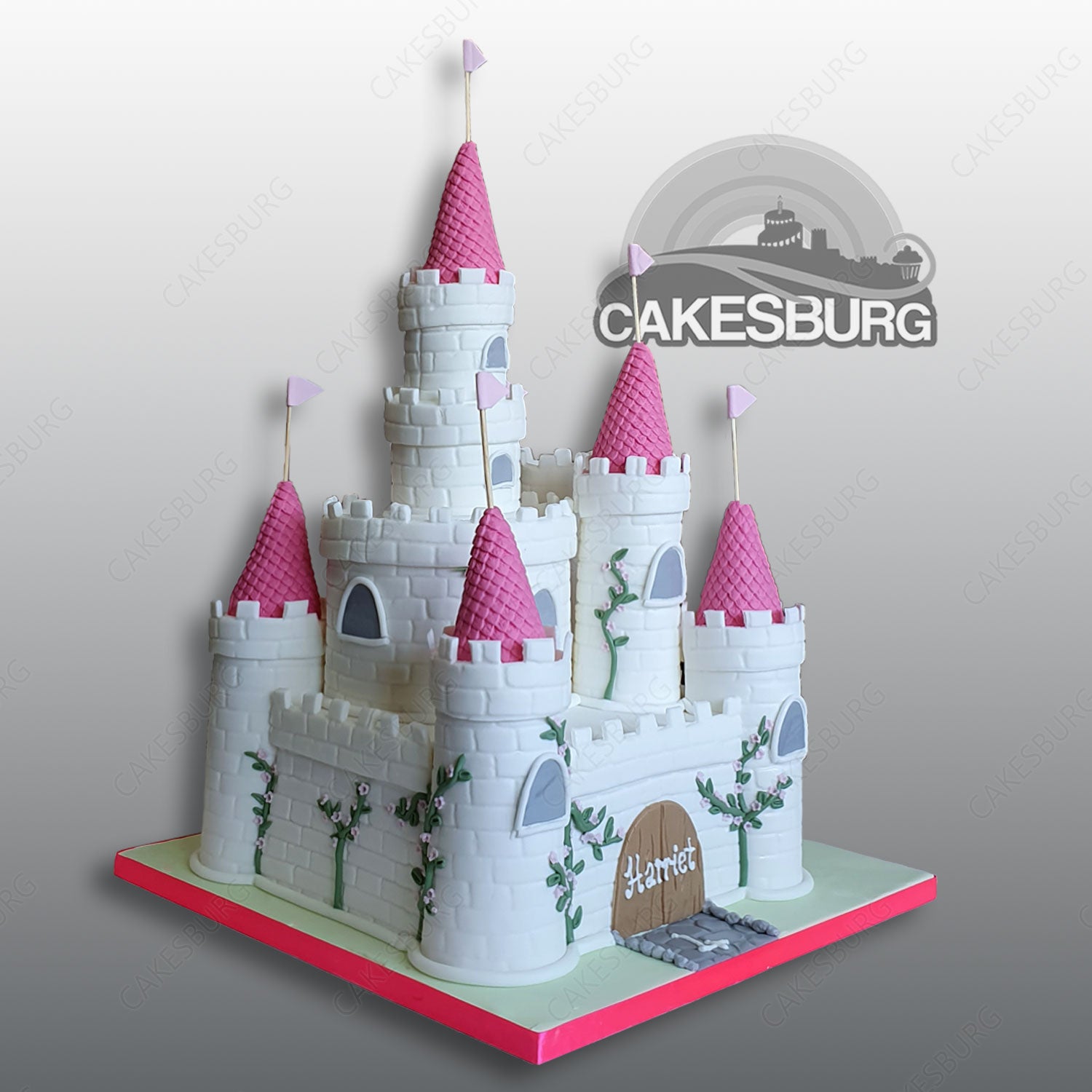 Castle Cake | Disney princess birthday cakes, Princess birthday cake, Castle  birthday cakes