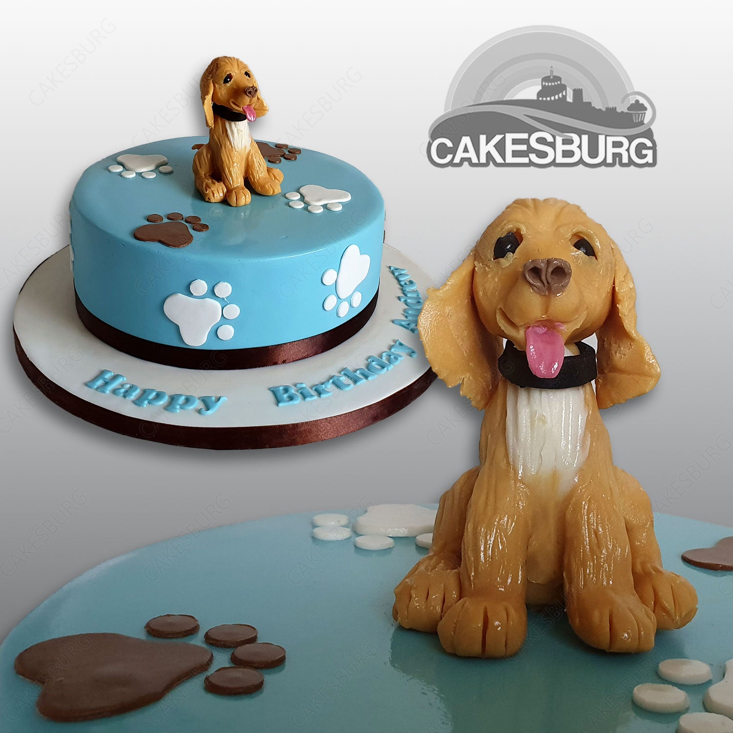 Cocker store spaniel cake