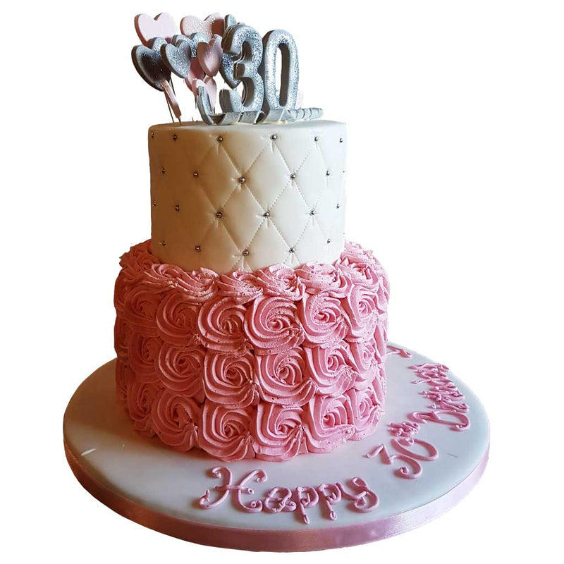 Rosa Special Age Cake - Pink