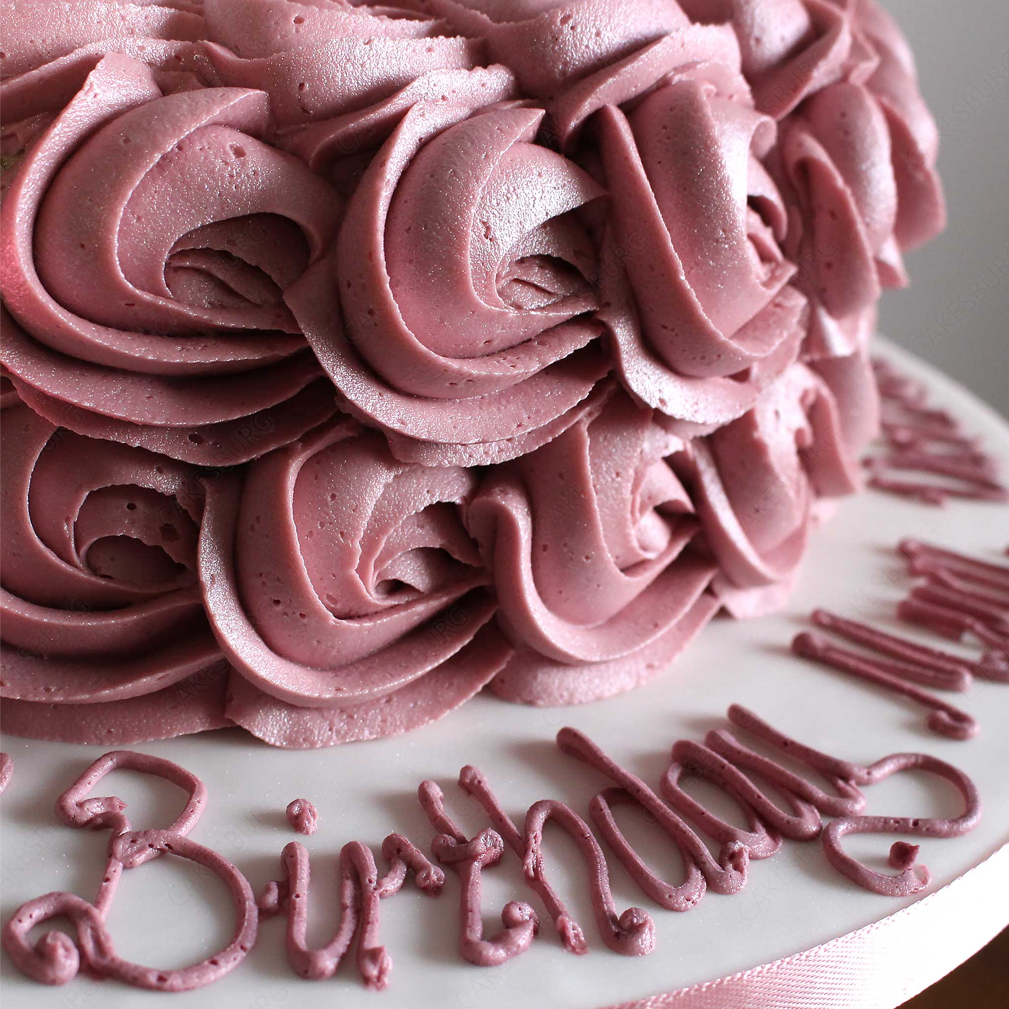 Rose Gold Rosette Cake - [TOP SELLER]