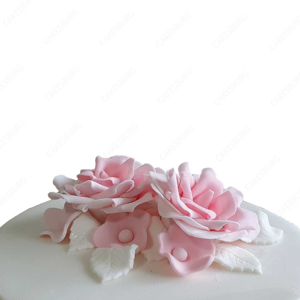 Pink Rose Cake #1