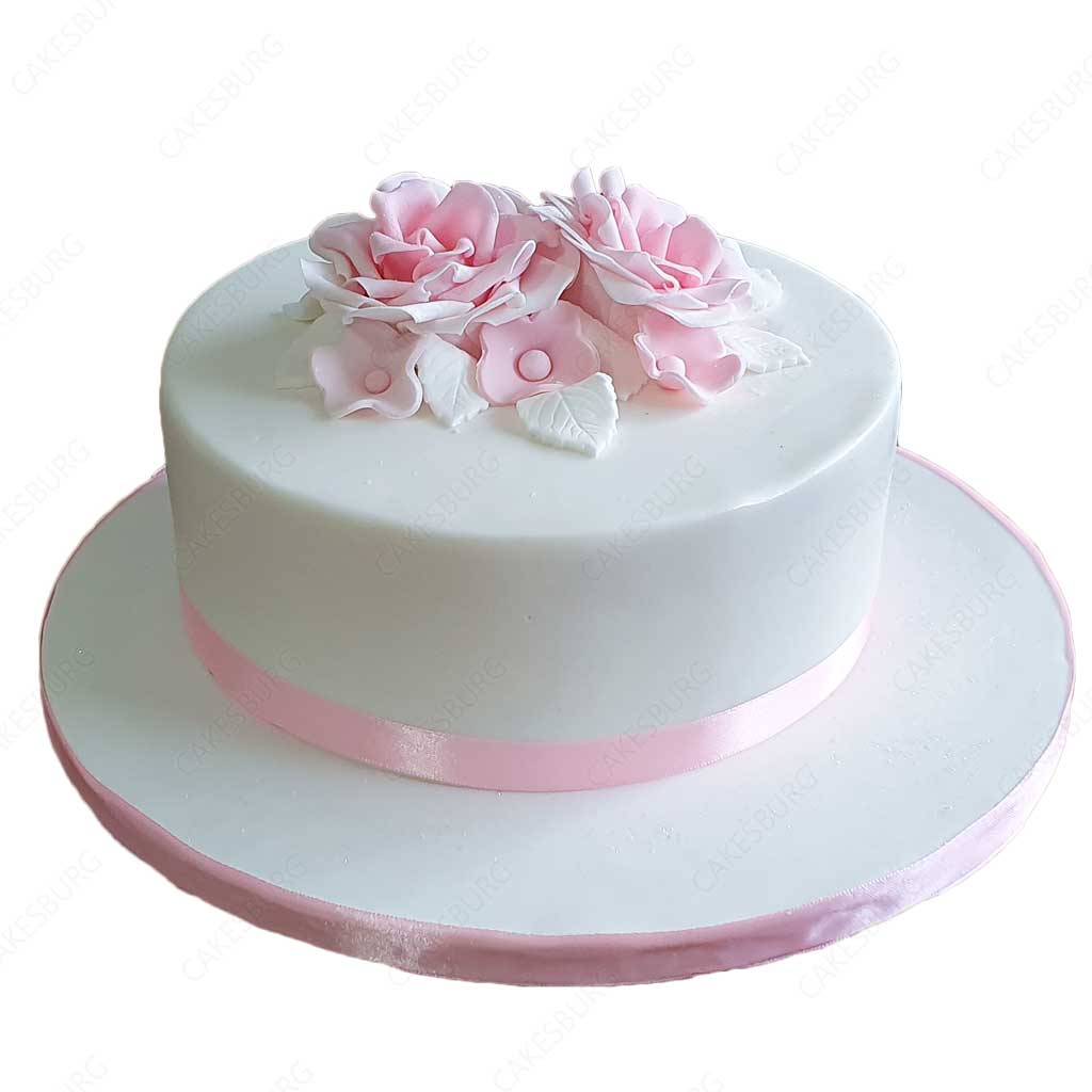 Pink Rose Cake #1