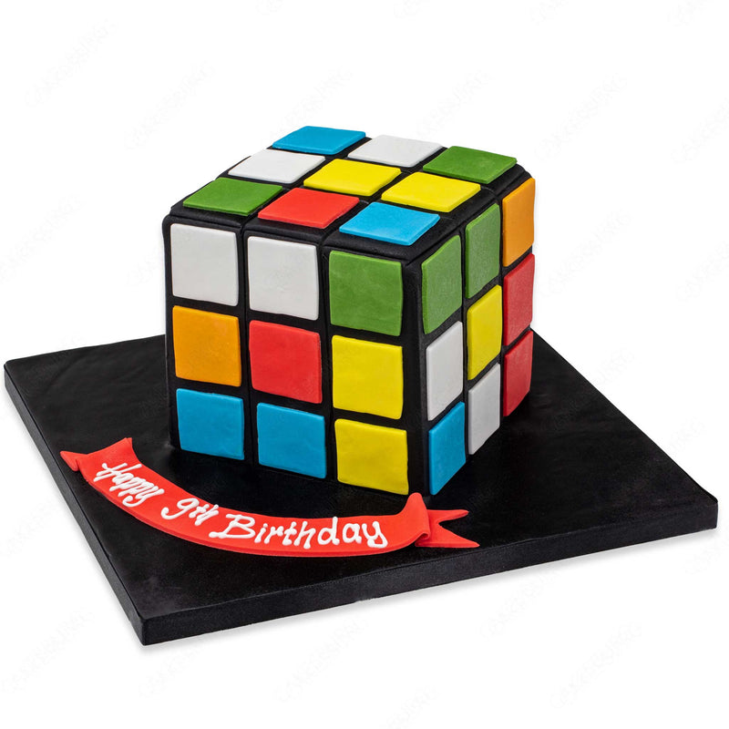 Rubik's Cube - Solved Version - Empire Cake