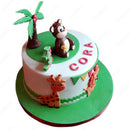 Safari Animals Cake