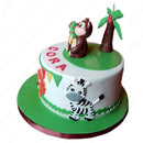 Safari Animals Cake