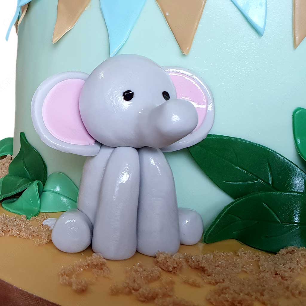 Safari Animals Cake #6