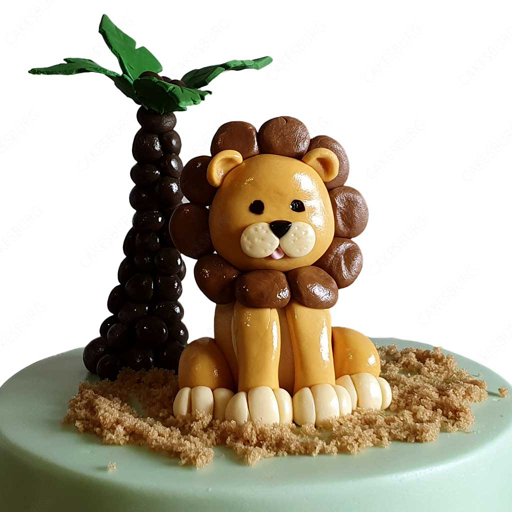 Safari Animals Cake #6