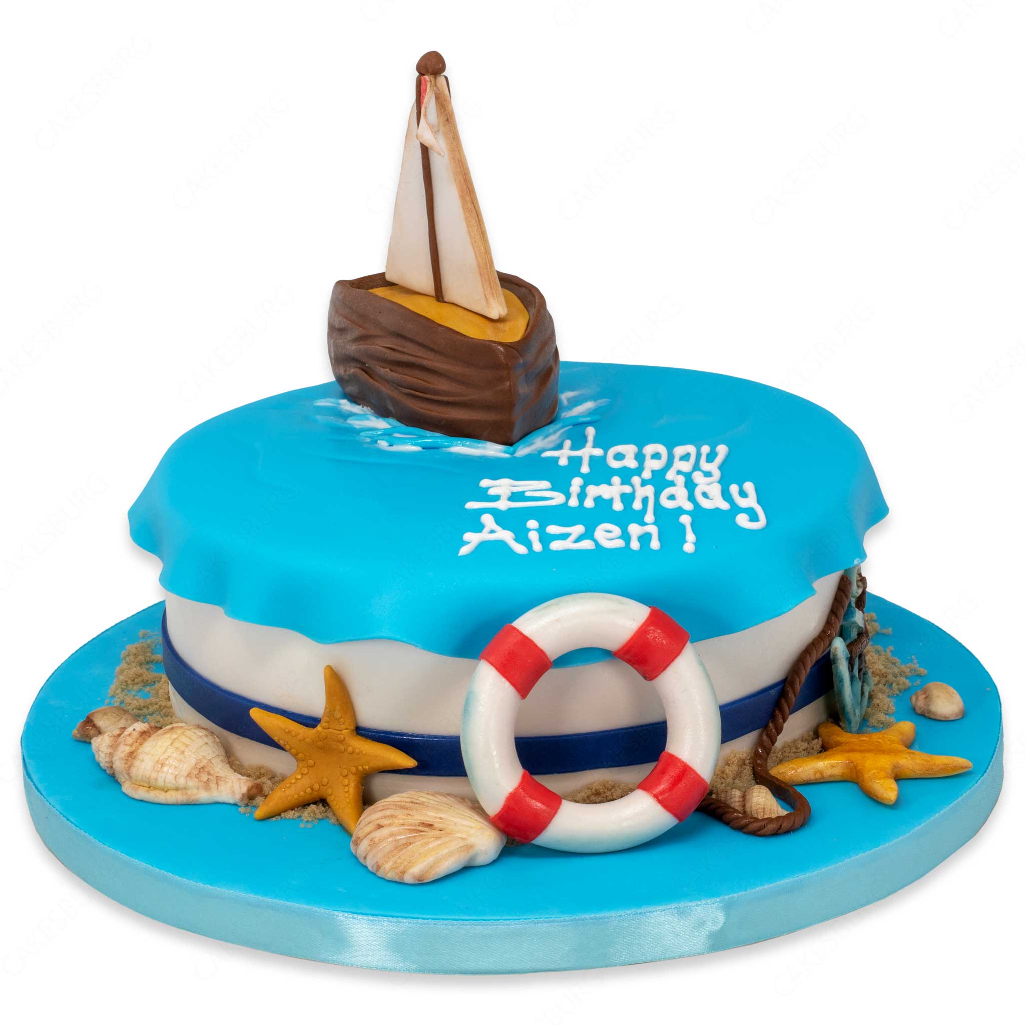 Sailing Boat Cake
