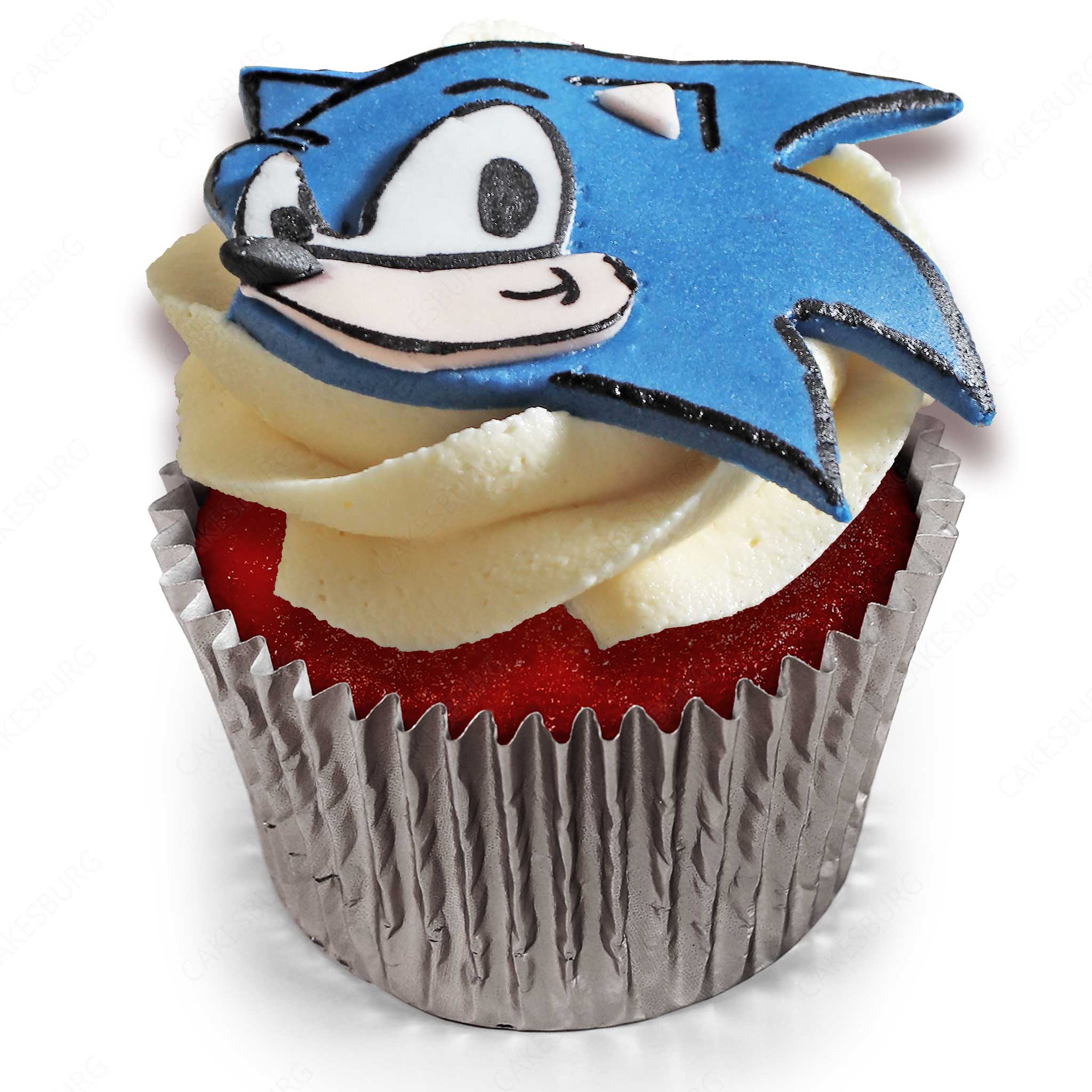 Sonic The Hedgehog Cupcake Box