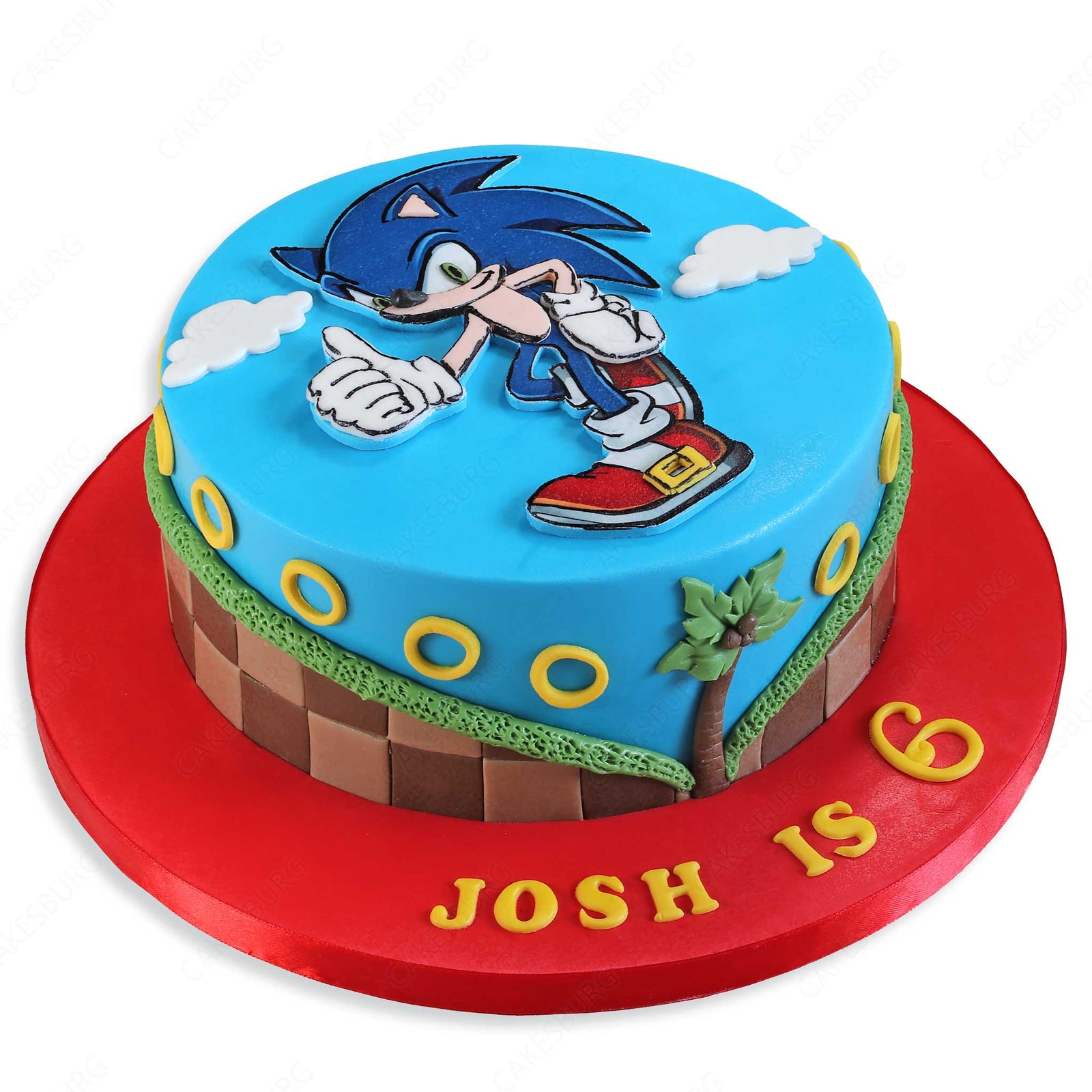 Sonic The Hedgehog Cake #1