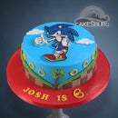 Sonic the Hedgehog Cake
