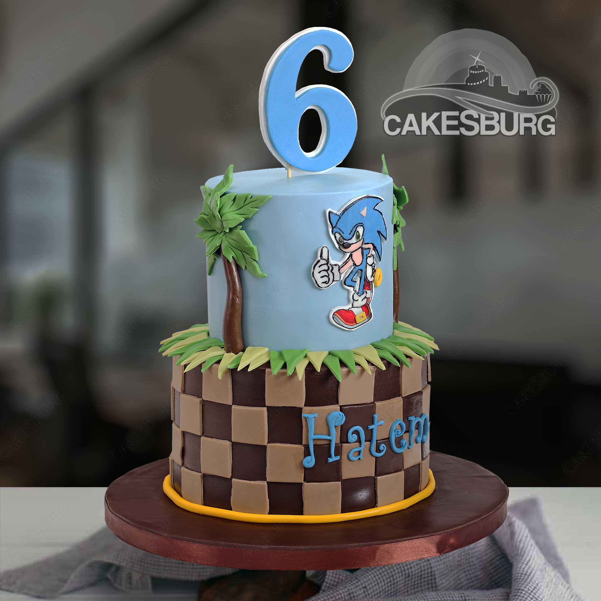 Sonic the Hedgehog Cake #2