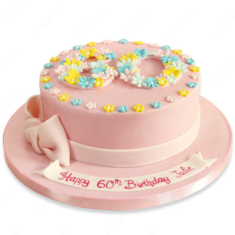 Delicious Cake Design - A special cake for a special little girl. This 3  tier pale pink 1st birthday cake was based on the design of the party  invitations. The bottom tier
