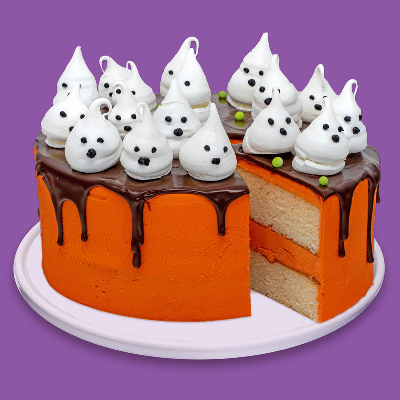 Spooky Ghosts Premium Halloween Cake