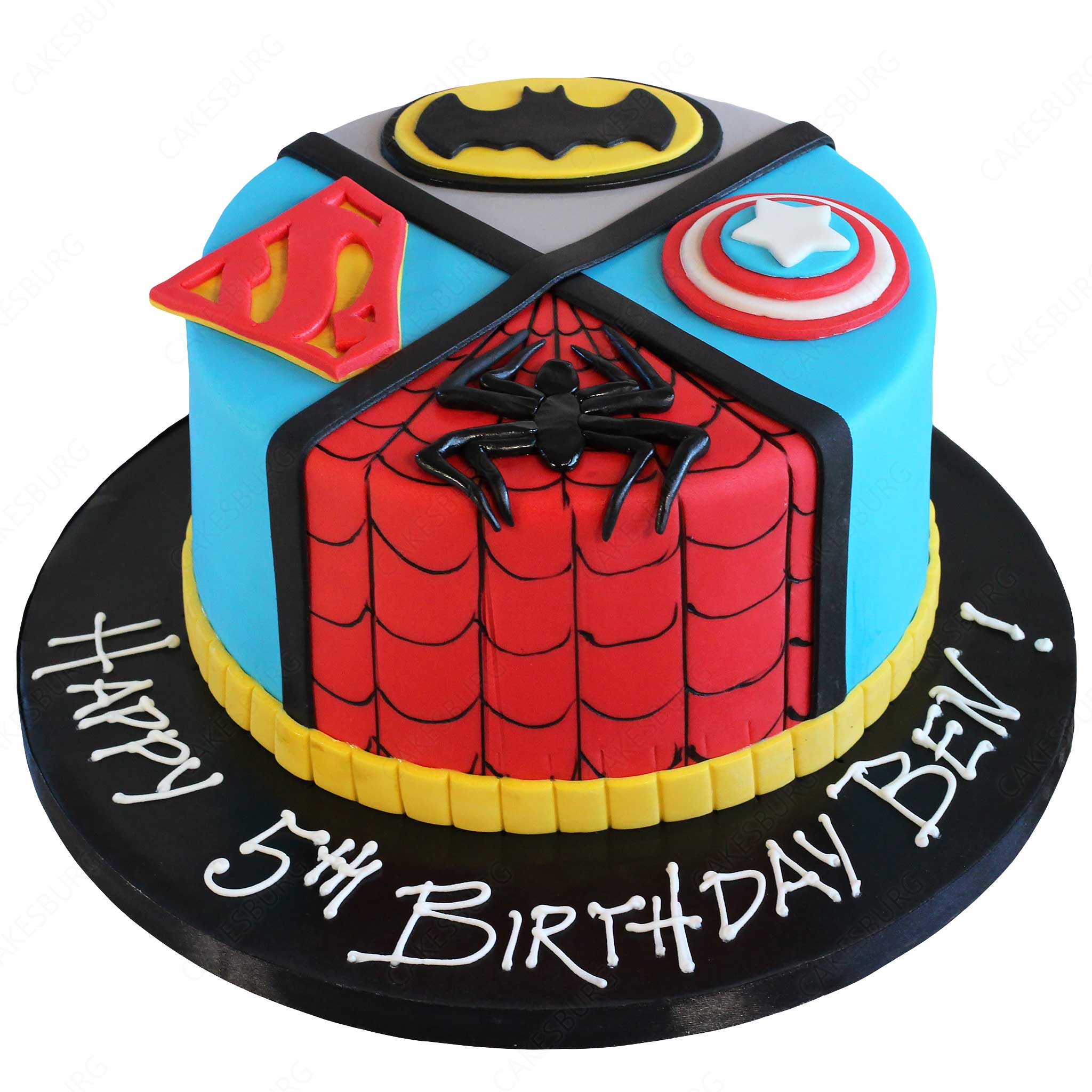Super Heroes Cake #3