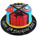 Super Heroes Cake