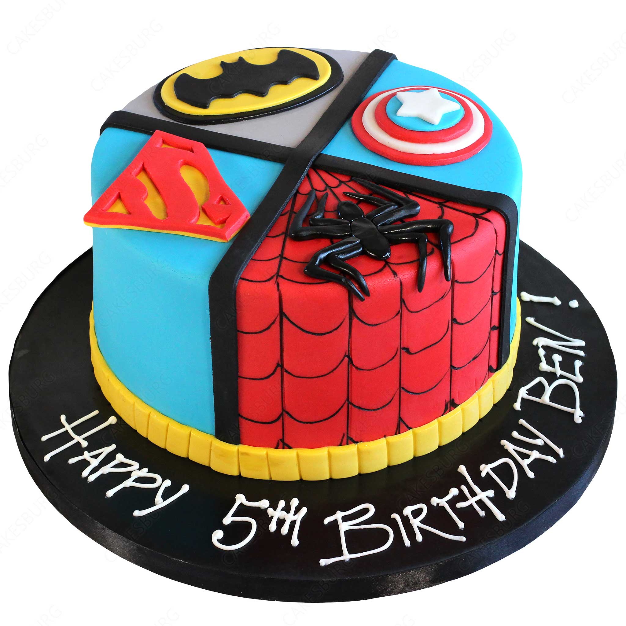 Super Heroes Cake #3