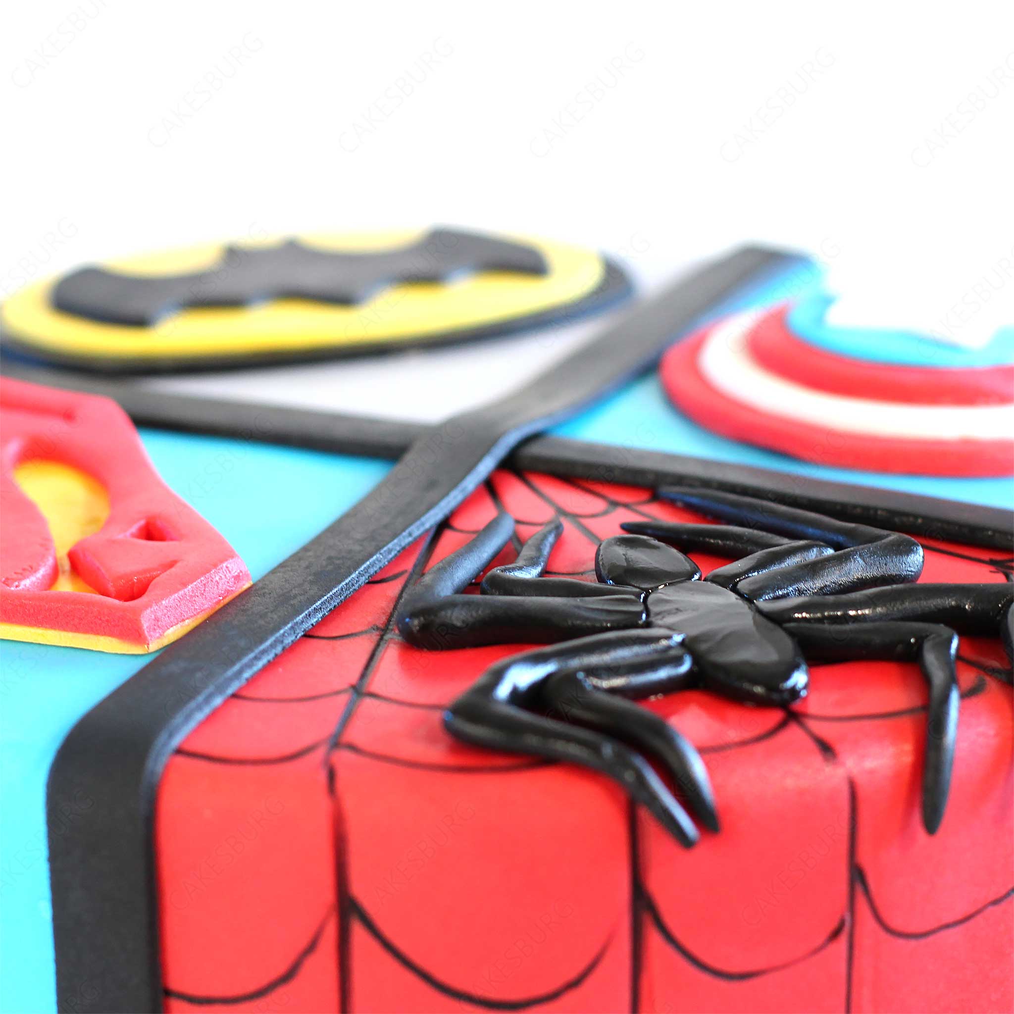 Super Heroes Cake #3