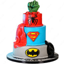 Super Heroes Cake