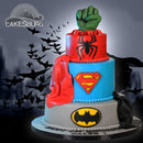 Super Heroes Cake