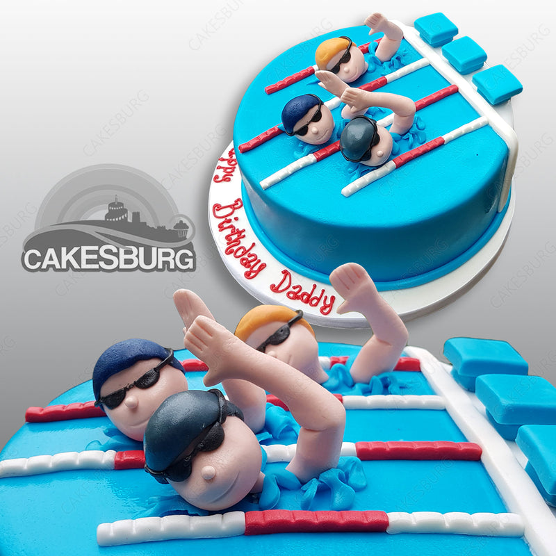 Swimming Cake