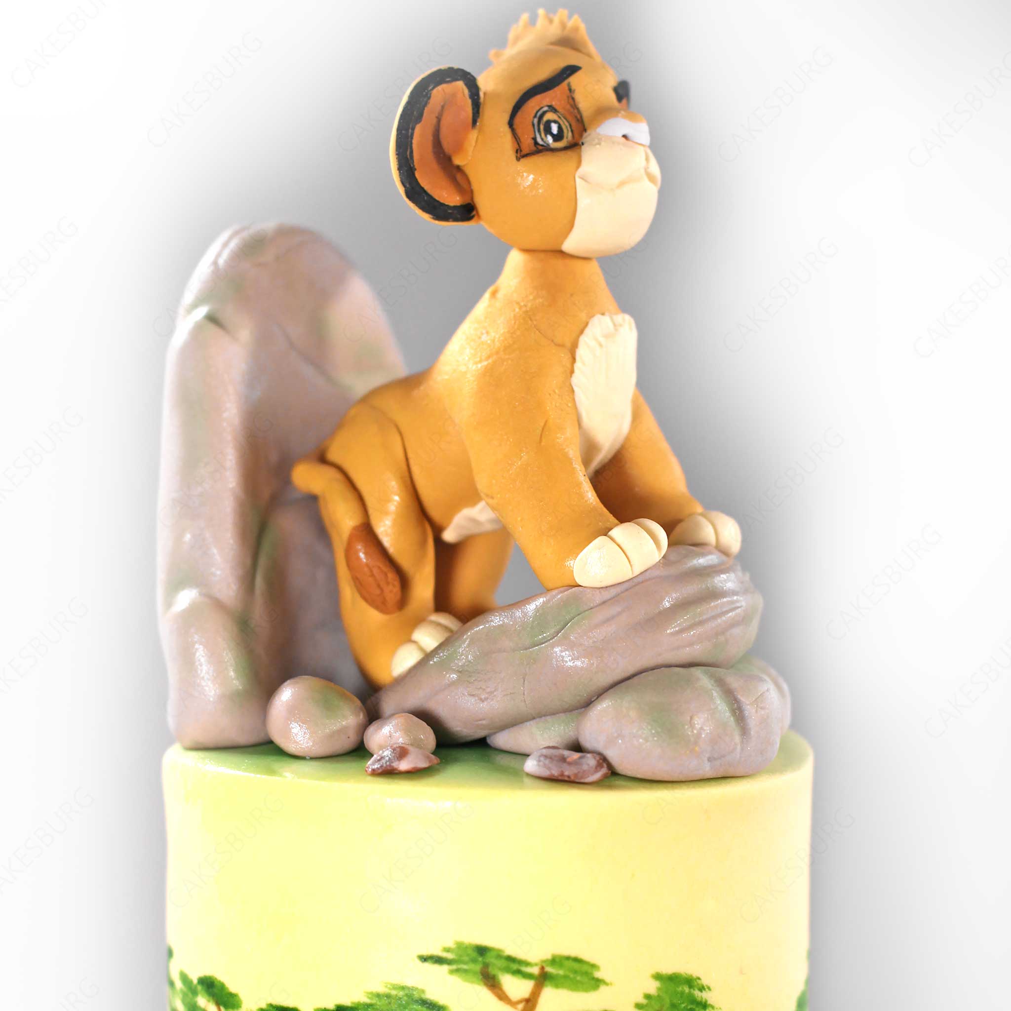 Simba Cake Topper - Etsy UK