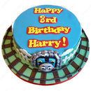 Thomas the Tank Engine Train Cake