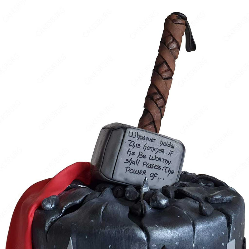 Thor Cake | Thor Birthday Cake | Thor Hammer Cake | GiftzBag | Thor cake,  Cake delivery, Cake