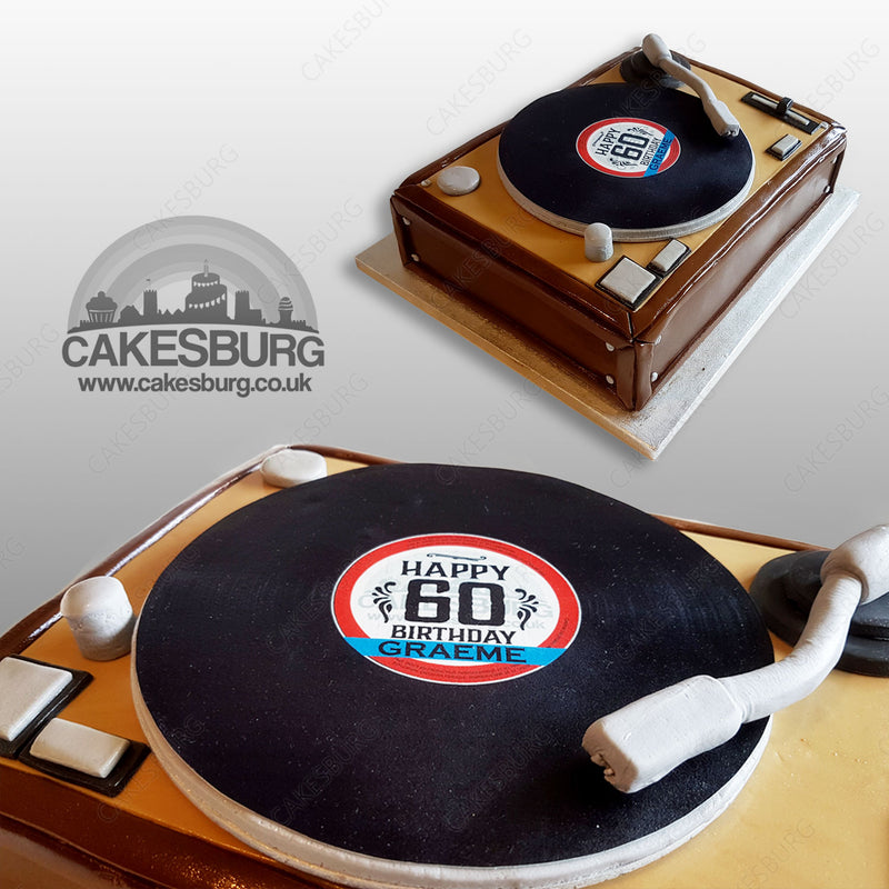 Audiophile Turntable Cake