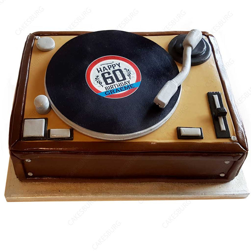 Audiophile Turntable Cake