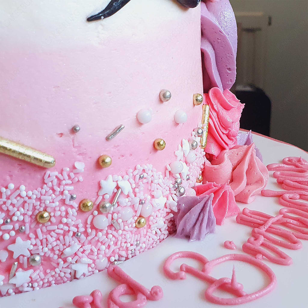 Birthday cake/How to bake 11/2 KG vanilla cake - YouTube