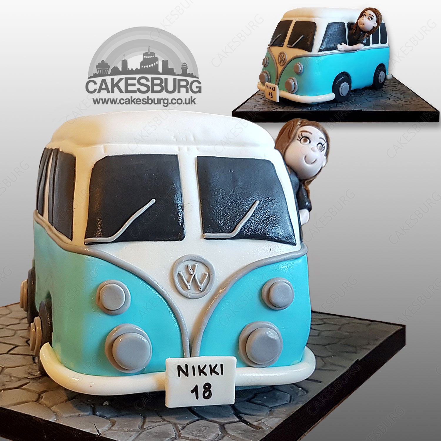 Volkswagen VW Camper Cake