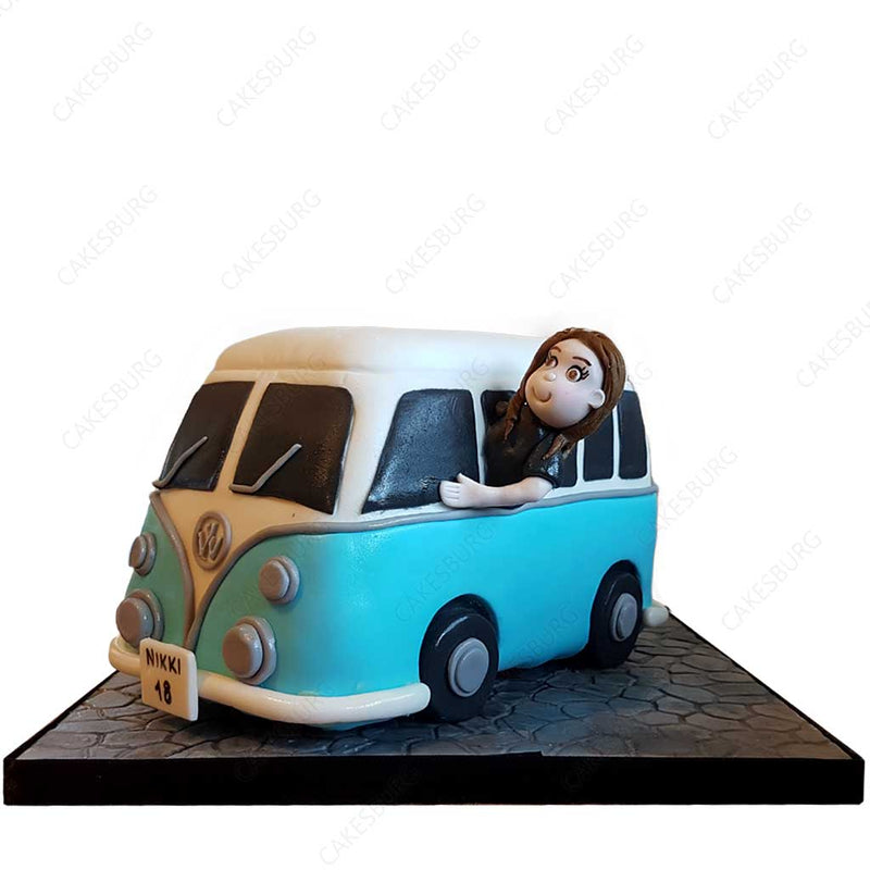 Volkswagen VW Camper Cake