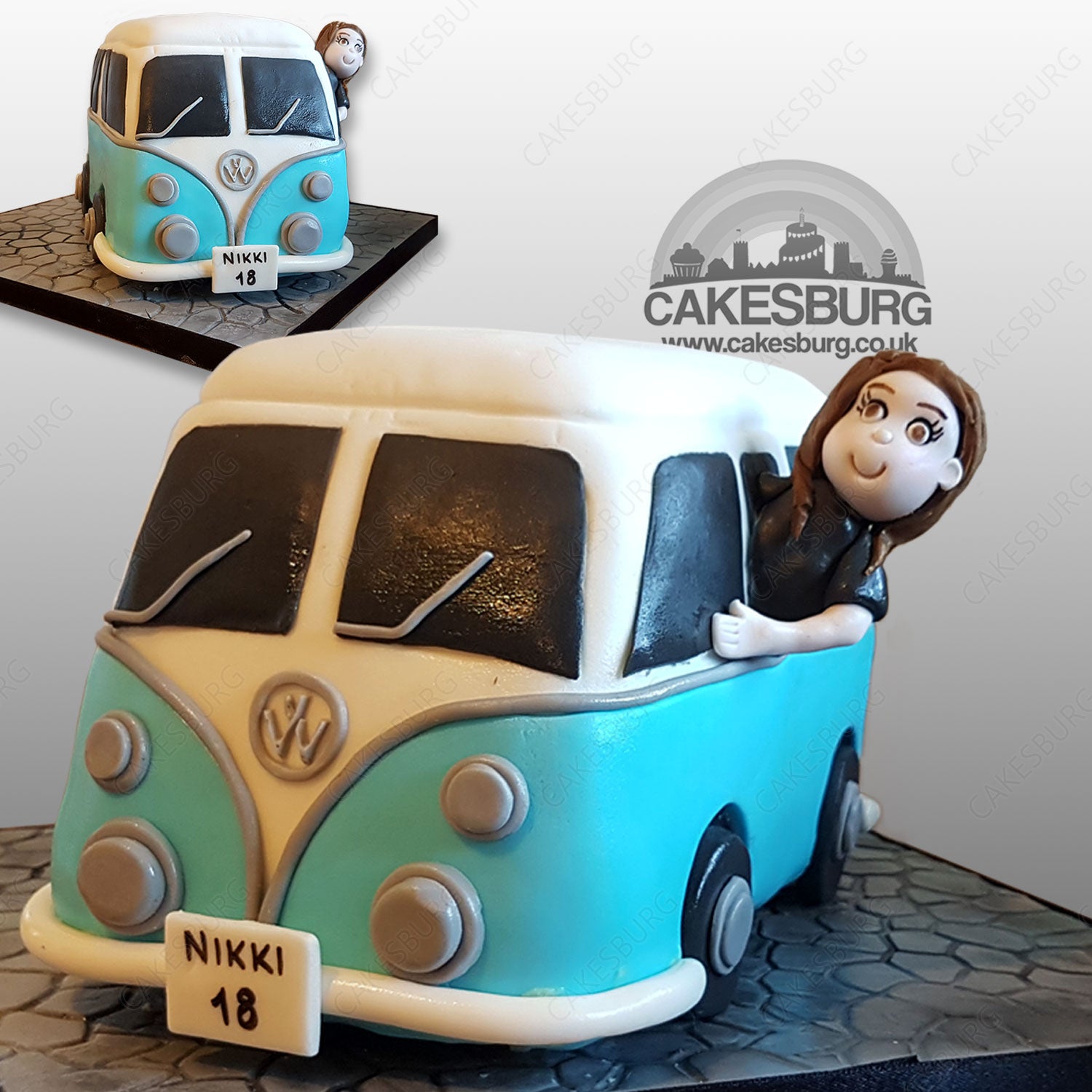 Volkswagen VW Camper Cake
