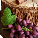 Aged to Perfection Wine Barrel On The Log Cake