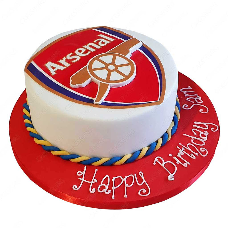 Arsenal Football Cake