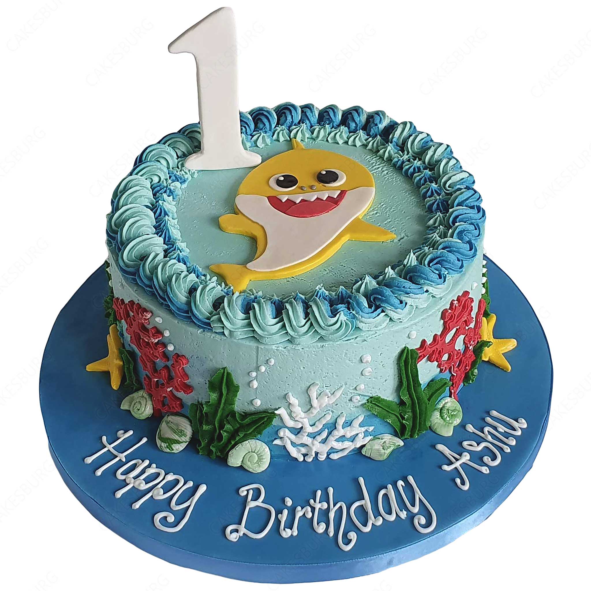 Baby Shark Cake #1