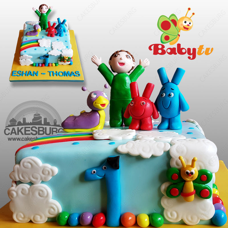Order Online Uki Baby TV Birthday Cake For Children | Order For Quick  Delivery | The French Cake Company