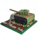 Battle Tank Cake