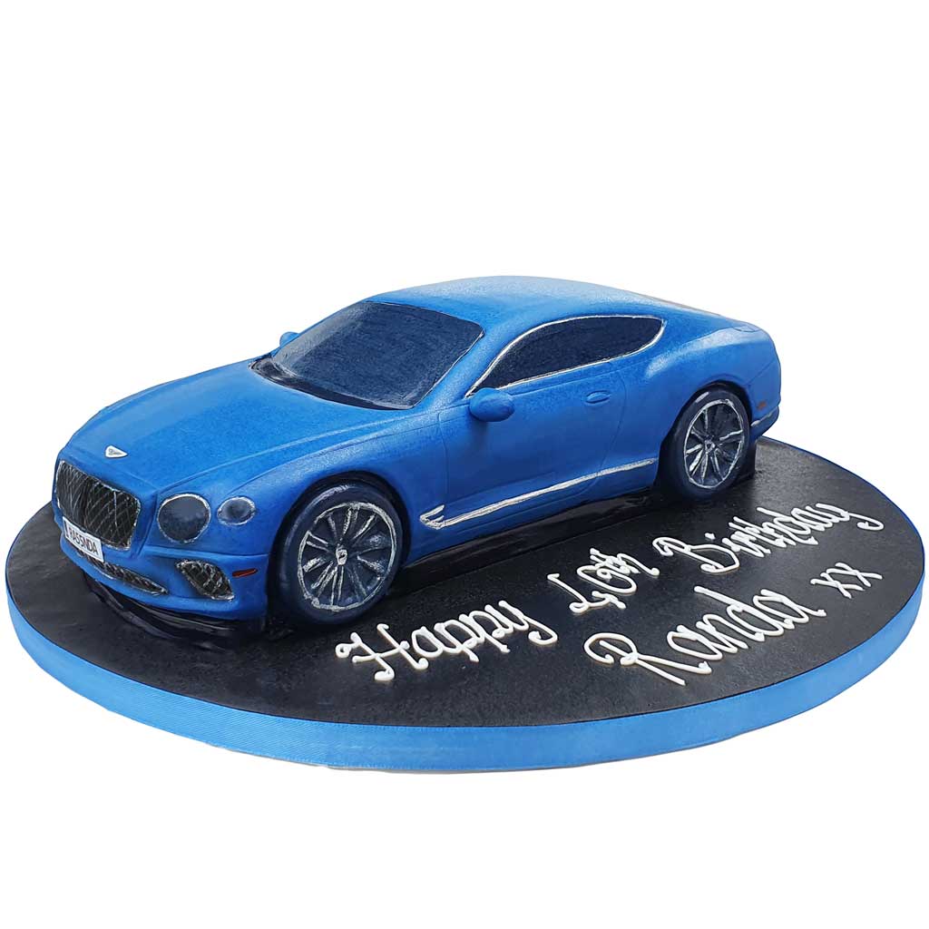 Shelby Mustang Car Cake Tutorial - How to Make a Car Cake - YouTube