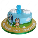 Bluey And Bingo Cake