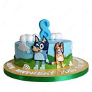 Bluey And Bingo Cake