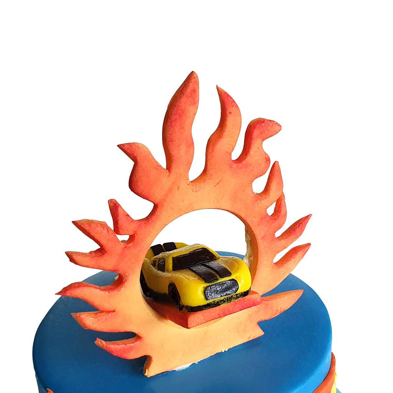 The Octonauts and Hot Wheels Cake