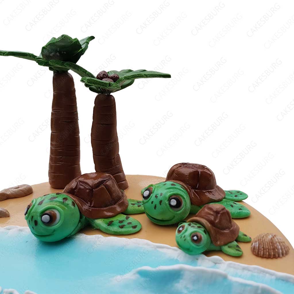 Caretta Caretta Beach Cake
